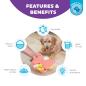 Preview: Nina Ottosson Dog Tornado Small Pink/Gelb Preview: Nina Ottosson Dog Tornado Small Pink/Gelb